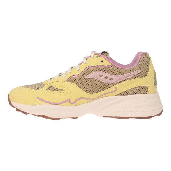 Saucony 3D Grid Hurricane Tan/Yellow S70747-1 Men's - Picture 2 of 4